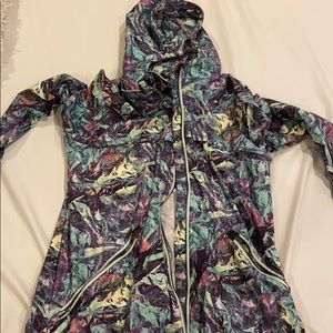 Lululemon rain jacket zip up